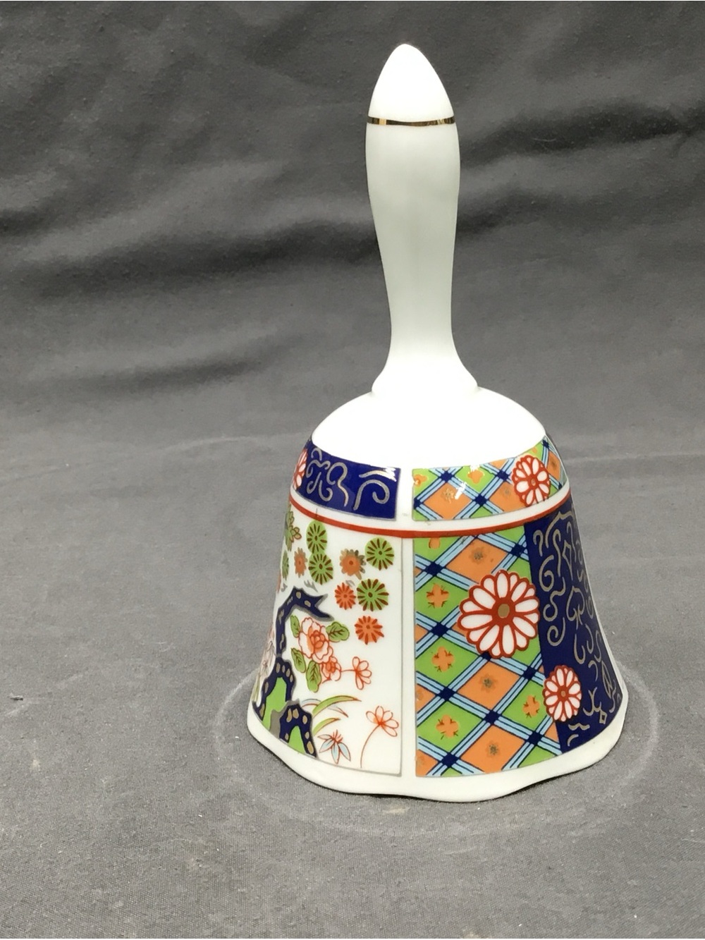 Vintage Japanese Porcelain Bell